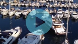 Docking a Yacht Monaco Style